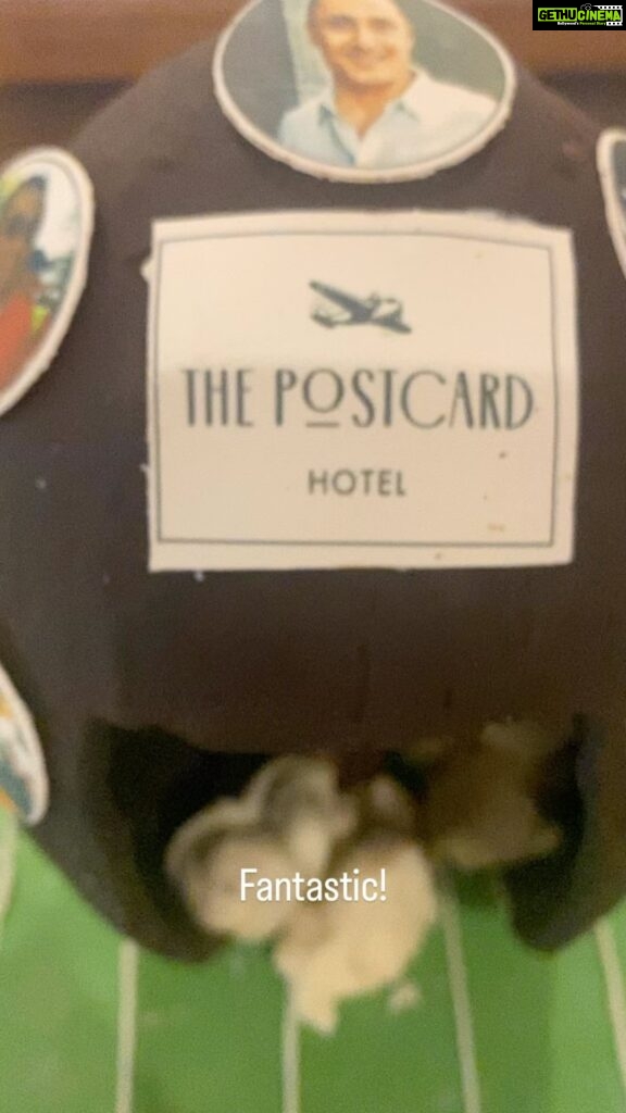 Rahul Bose Instagram - I’ve seen many rugby fields but this (notwithstanding the field markings) is the sweetest ever. The things hotels do with confectionery! Thank you @thepostcardsaligao ! You already made my trip! @rugbyindia