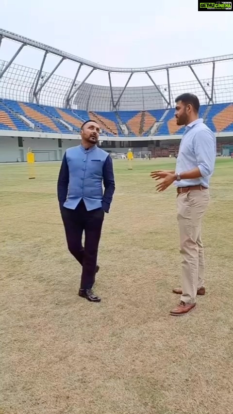 Rahul Bose Instagram - Always fun meeting and chatting with @udits and revisiting @transstadia the home of the memorable rugby championships at the National Games in Ahmedabad. Hopefully something exciting coming up between @rugbyindia and @transstadia 🤞🏾