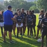 Rahul Bose Instagram - Dawn of a new era for the India women’s national Rugby team. Stories of aspiration and empowerment. Listen to this exclusive interview with Rugby Union President Rahul Bose and Head Coach Ludwiche Van Deventer to get insights into the state of rugby infrastructure and facilities in our country and their preparations for the upcoming #AsianGames. @RugbyIndia @AgeasFederal @Just_My_Roots #asiangames2023 #rugby SAI Sports Complex,Salt Lake City,Kolkata