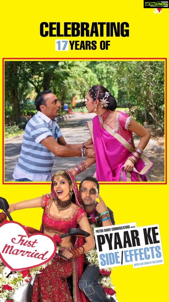 Rahul Bose Instagram - Side effects are so good, we all want the love that Sid and Trisha had! #17yearsofPyaarKeSideEffects #StorytellersToTheWorld #30yearsofPNC @pritishnandy2018 @rangitapritishnandy @ishitapritishnandy #saketchaudhary @rahulbose7 @mallikasherawat @sapnamotibhavnani @ranvirshorey @suchipillai @sharat_saxena @aamirbashir @sophiechoudry Mumbai, Maharashtra