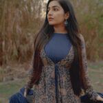 Rajisha Vijayan Instagram - Whenever you came around, I was in blue 💙 @zaari_designer_studio @i_m_vyshnav