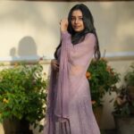 Rajisha Vijayan Instagram – 💜

#fahinoor moments 
@ashwinimathoor_couture 
@arun_sathyan_n
