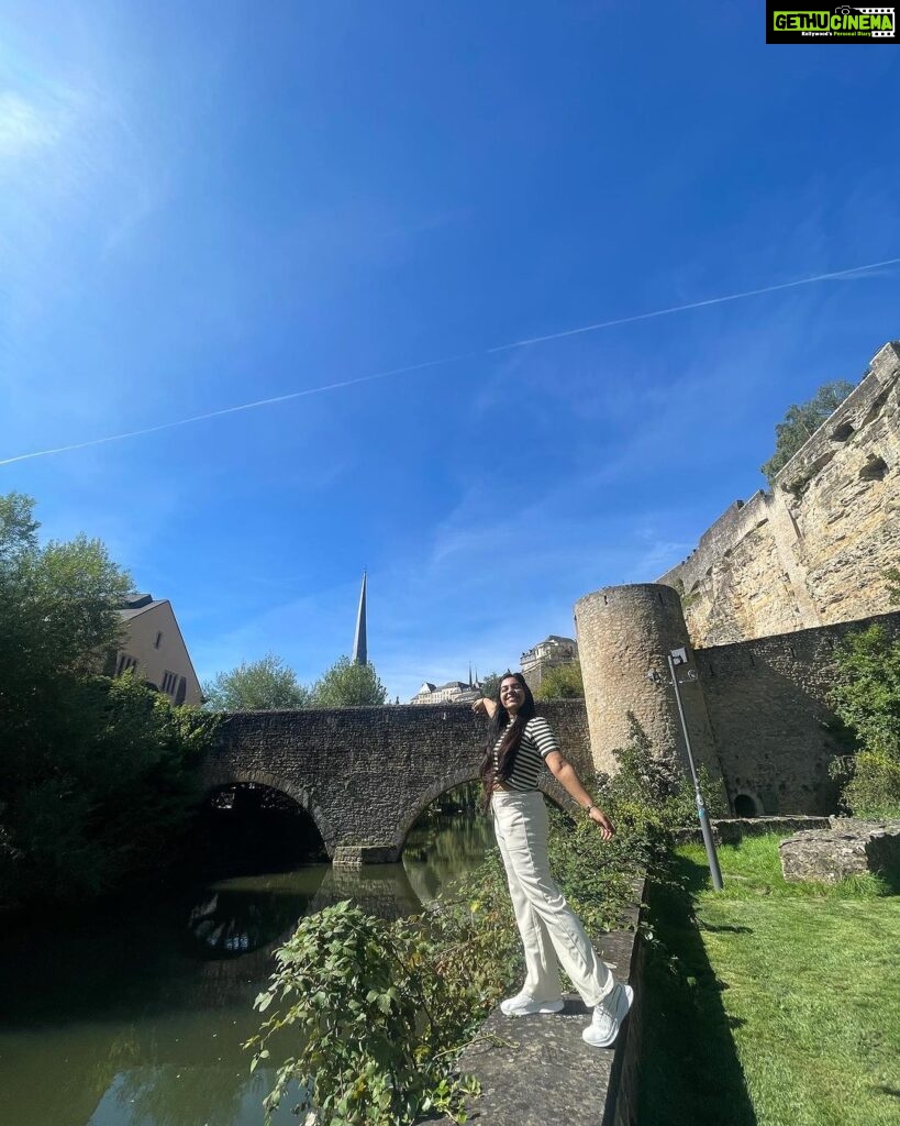 Rajisha Vijayan Instagram - Trying to reach cloud 9 but already feeling like on one 💙☁ Old Town, Luxembourg