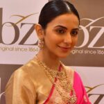 Rakul Preet Singh Instagram – We witnessed unparalleled radiance as TBZ made its debut at Punjagutta, Hyderabad! The dazzling aura of opulence left everyone breathless. Sharing few extraordinary moments from the grand opening. 
#LuxuryRedefined #RakulPreetGlam #dazzlingdebut 

@tbz.theoriginal