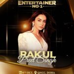 Rakul Preet Singh Instagram - Jetting off to Doha for Bollywood entertainment like never before exclusively at @visitqatar presents #EntertainerNo1, brought to you by @jjustliveofficial 💫 on 6th October at QNCC, Doha. Grab your tickets NOW! ( link in bio ) @qatarairways @radioolive.qa @virginmegastoretickets @qtickets_qtr @qatarcalendar @radiosuno @jackkybhagnani @shyamc26 #JjustLive#EntertainerNo1#Qatar#Doha#BollywoodNight #BollywoodMagic#QatarEvent2023#FirstTimeInQatar