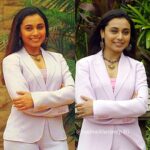 Rani Mukerji Instagram – Poser since the olden day’s 🤩! We stan a queen who can rock a blazer and look effortlessly gorgeous, damn queen slay 💘😍