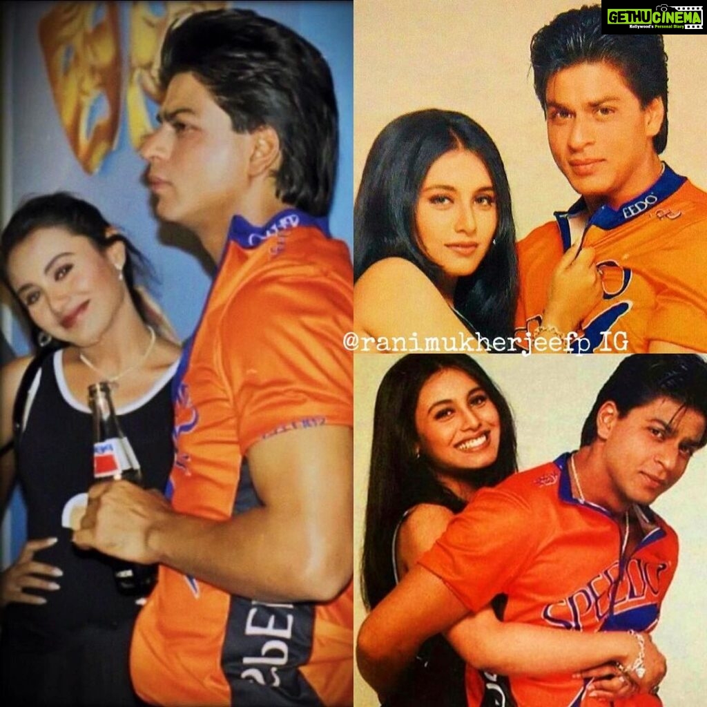 Rani Mukerji Instagram - Definitely been a while, but hi everyone ❤️! Thought I’d come back here with a little SRKRani throwback! Hope everyone is doing well, i want BAB2 to come out :/. I need ur to make my quarantine better, I miss Rani sm!!!