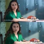 Rani Mukerji Instagram - It kinda looks like she’s doing work so it related to the caption lolol 😂. she looks like she’s doing school work and looks S T R E S S E D! Sorry I’ve been more inactive than normal, school is so busy and I have so many exams and etc so I’m always so stressed and some days I can’t find time to make edits. Sorry if this is a bad one, but this scene is awesome because she stood for 9F against Wadia and looked damn gorgeous while doing it ❤️🥰