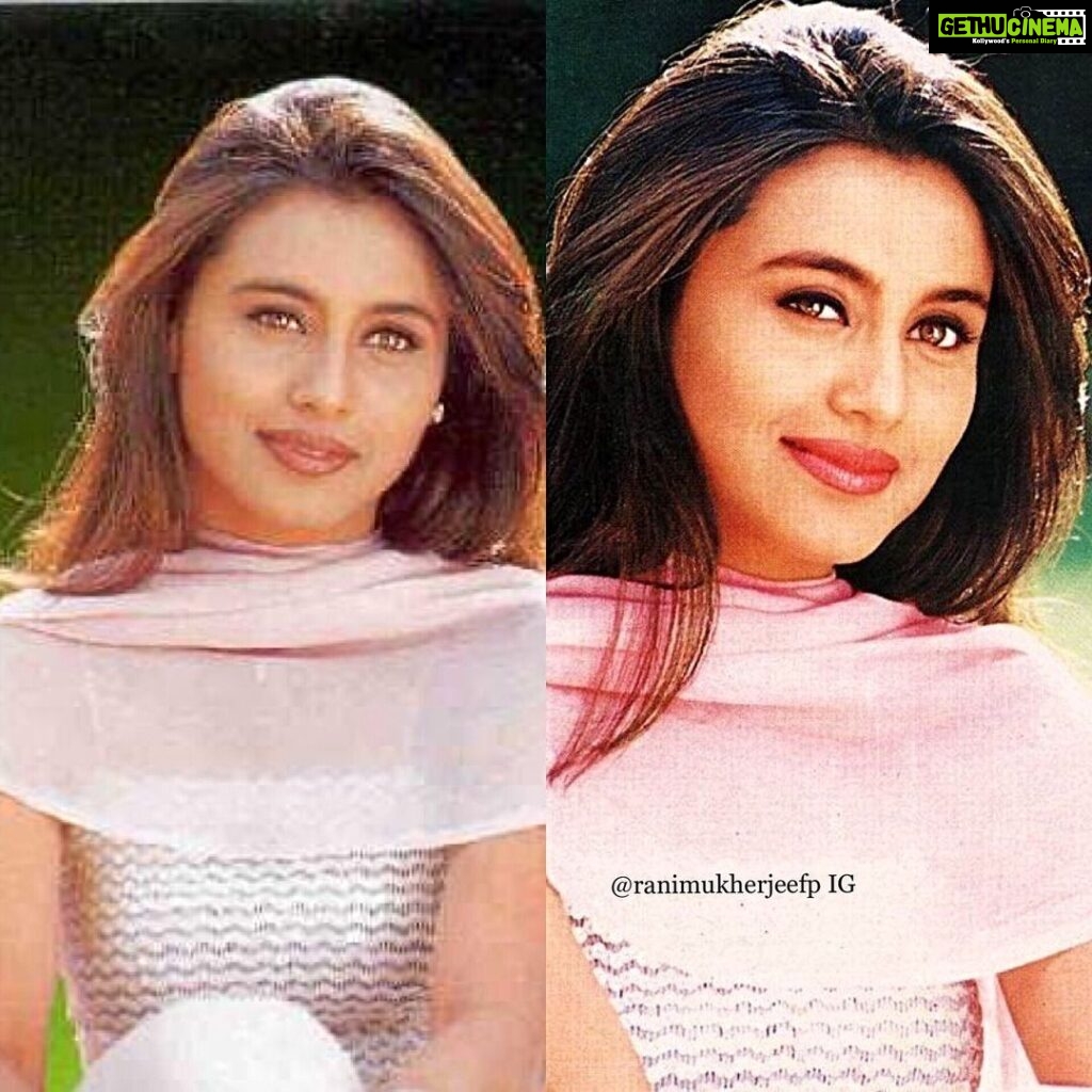 Rani Mukerji Instagram - 90s-early 00s Rani is like my favorite Rani, I grew watching her in this era, K3G and KKHH, and she just looks so beautiful and carefree❤️. I wish there’d be an actual KKHH sequel or something 😕