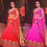 Rani Mukerji Instagram – She’s a maharani, that’s for sure 😍! Seriously, such beauty in such a graceless manner! Comment below which color do you prefer, orange or pink ⬇️??