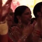 Rani Mukerji Instagram - Check this out! Rani spotted with Deepika and Ranveer at Isha Ambani’s wedding! SHE WAS THERE! She didn’t pose for the paparazzi tho :(