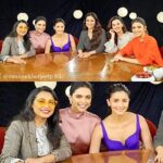 Rani Mukerji Instagram - So so so SO happy rn!! Rani at @rajeevmasand Actresss Roundtable with Deepika, Alia, Anushka, Tabu, and Taapasee! Merry Christmas Eve everyone!