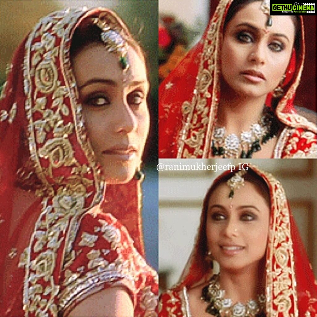 Rani Mukerji Instagram - What a beautiful dulhan 💕. Gosh, Maya’s bridal look will forever be my favorite, she looks absolutely gorgeous in this look I LOVE it 😍💯! Like lowkey need her wedding pics with Aditya!!