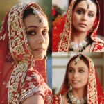 Rani Mukerji Instagram – What a beautiful dulhan 💕. Gosh, Maya’s bridal look will forever be my favorite, she looks absolutely gorgeous in this look I LOVE it 😍💯! Like lowkey need her wedding pics with Aditya!!