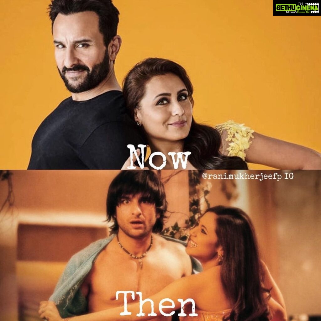Rani Mukerji Instagram - Who’s excited to see Saif and Rani I’m BAB2 this year (hopefully!) 🤩? I know I am! Comment below your favorite Bunty aur Babli gaana!! (song for your non Hindi/Urdu speakers)