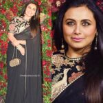Rani Mukerji Instagram – FINALLY, SOMETHING FOR ME TO POST AGAIN! Rani spotted at Deepika Padukone and Ranveer Singh’s reception, ahhh she looks gorgeous in that saree 😍! I’ve been dying for new pics, the queen is back with a bang! Hopefully more new pics 🤲🏽❤️ Still can’t get over how beautiful Rani looks in that saree 😍💕. Literally, slaying the whole party 🖤! Kinda sour Amitabh didn’t pics of Rani on his blog, but I need more pics! I love her ❤️❤️