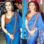 Rani Mukerji Instagram – Trust Rani to teach the masses how to rock a blue saree 😍🦋! Damn, queen is slaying, I want her announce her next film already and appear again!