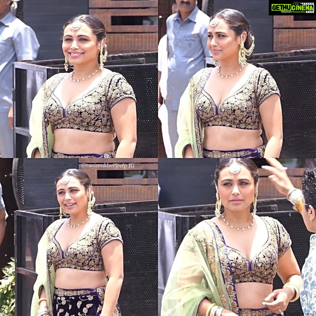 Rani Mukerji Instagram - Rani at Sonam’s wedding this year 😍. I will never forget how good Rani looked in that lehenga, like damn ✨. DEEPVEER’s WEDDING PHOTOS ARE ABSOLUTELY ADORABLE I CANT OML 😍😍😍😍😍😍