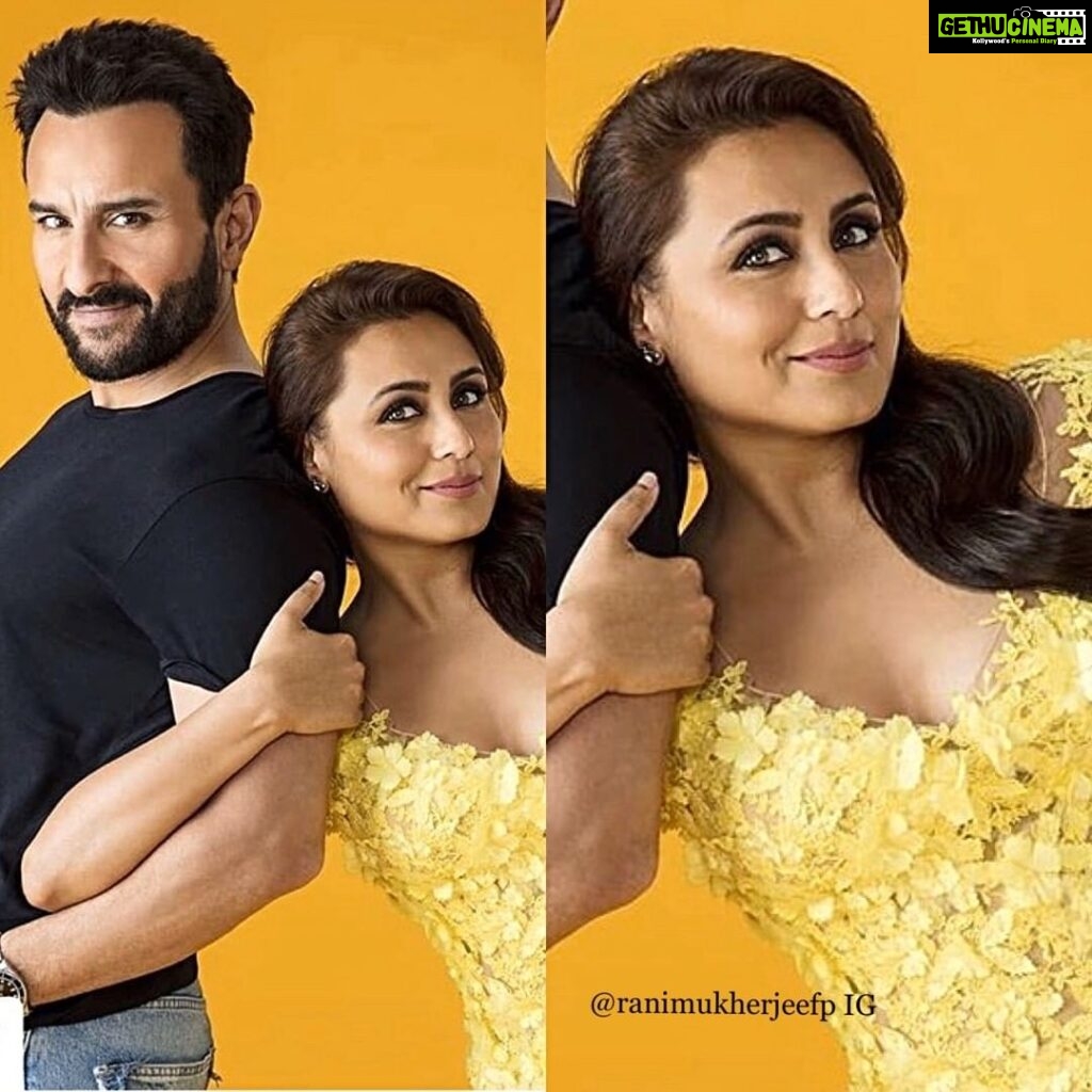 Rani Mukerji Instagram - WAIT A MINUTE! RANI MUKERJI AND SAIF ALI KHAN ARE BACK IN BUNTY AUR BABLI 2? HOW COULD I MISS THAT? Omg. Rani yes. This is the content I stan I cannot wait 🤩😍! AHHH! (I guess that’s what I miss when I’m gone for so long 😔)
