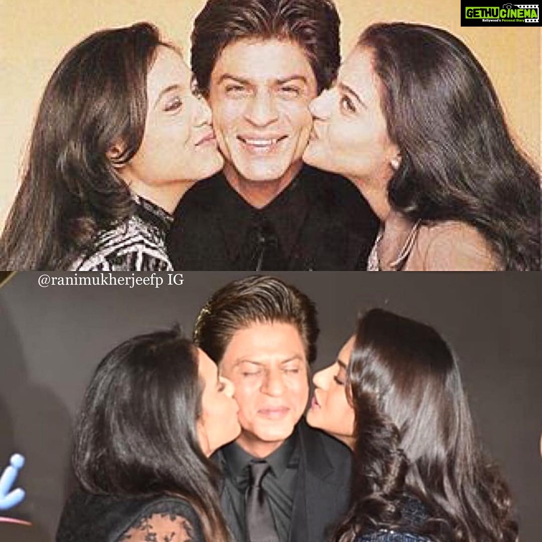 Rani Mukerji Instagram - Itβs so cute how itβs been 20 years, and they still recreated this image ππ½β€οΈ! Happy Dussehra to everyone that celebrates! Will definitely post more about that and the KKHH celebration! Also TODAY MARKS THE 22 YEARS OF RANI IN HINDI CINEMA!! ππ