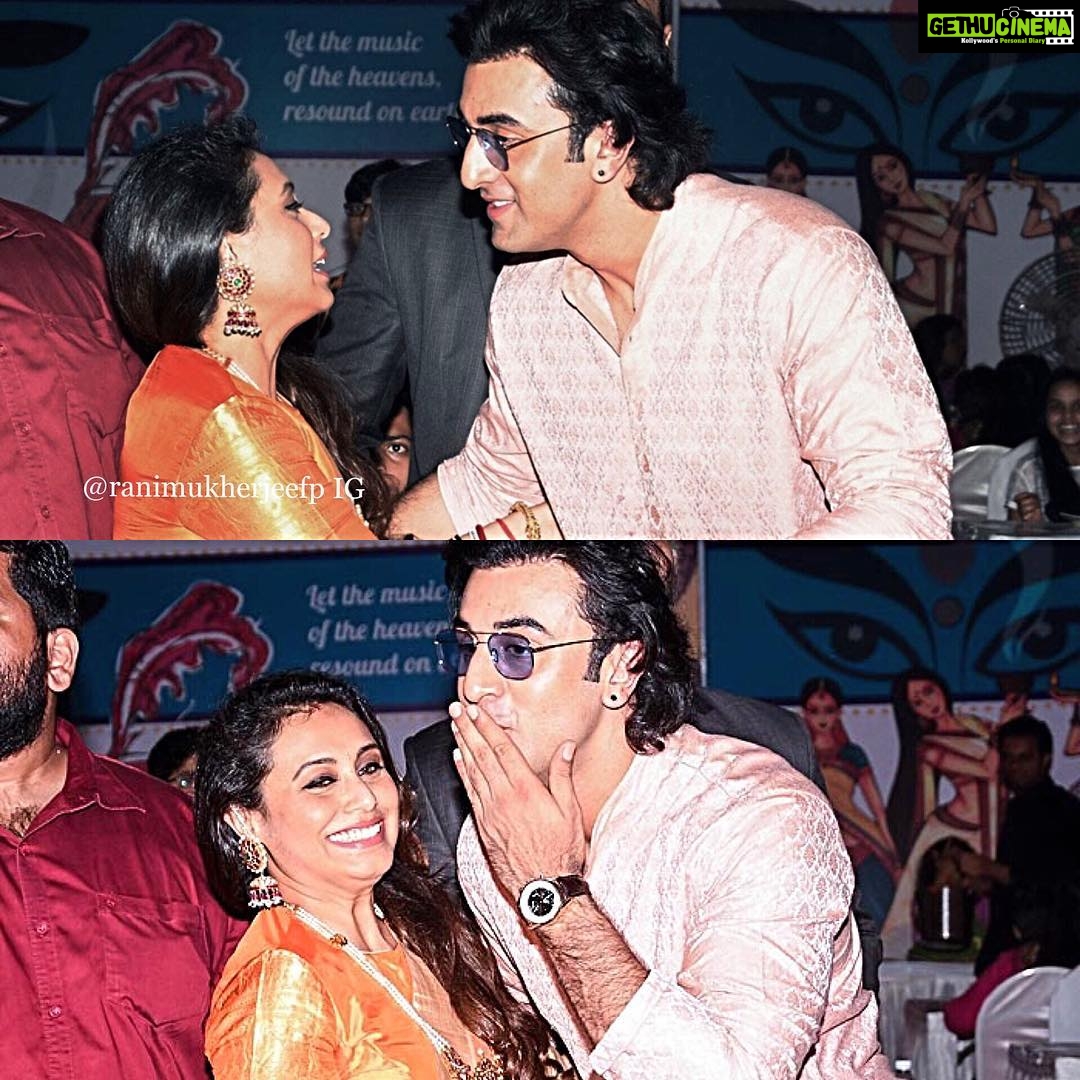 Rani Mukerji Instagram - Happy birthday to Ranbir Kapoor ❤️! He’s one of my favorite actors in the Bollywood industry, love him so much!! 😉! Guys, so do you think I should post twice a day or once a day? Comment below please!