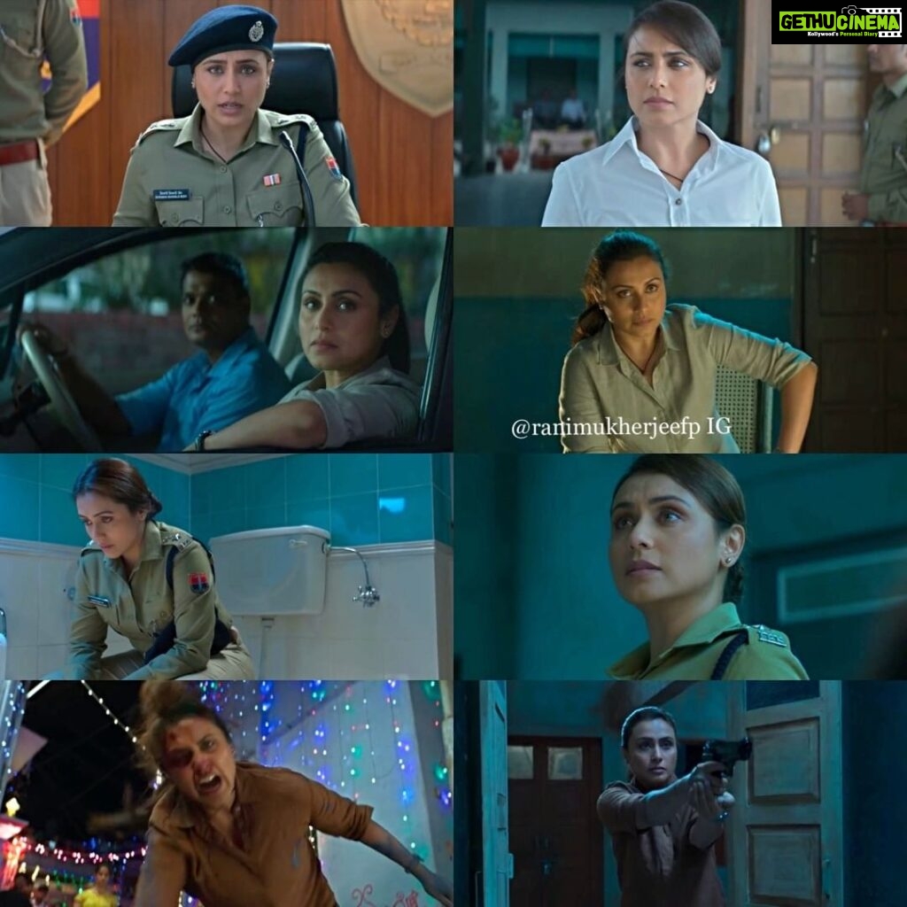 Rani Mukerji Instagram - IT’S OUT! RANI’s MARDAANI 2 TRAILER IS OUT! Gosh, I thought Mardaani was creepy, wait till you see this trailer! The villain is even creepier and even more horrible 🤯😭! But Shivani is back! Rani looks absolutely fierceless! JAI RANI! RANI ZINDABAD!