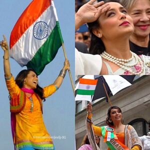 Rani Mukerji Instagram - Hindustan Zindabad, Jai Hind, Vande Mataram! Happy Independence India 🇮🇳❤️! So grateful to be of full Indian descent (hyderabad gang 🤑!) and I have such great pride in my culture and the spirit of being Indian. I hope Rani is enjoying this day of celebration and hope every indian (and pakistani) enjoys their day! JAI HIND ❤️! (#freekashmir #stopmoblynchings #indianmuslimsareindian
