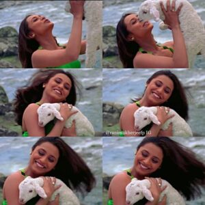 Rani Mukerji Instagram - Me when I see the goats/lambs on Eid Al Adha 😍💘! Eid Al Adha Mubarak to my lovely fellow Muslim brothers and sisters who follow this page and love Rani like me ❤️. Enjoy this holy day and cherish this time. ❤️🐏❤️! Love you all!!!