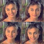 Rani Mukerji Instagram - Young Rani = my whole ❤️! She’s so cute with that pin and all, but her smile ahhh 😍! Who else loves Kahin Pyaar Na Ho Jaye??