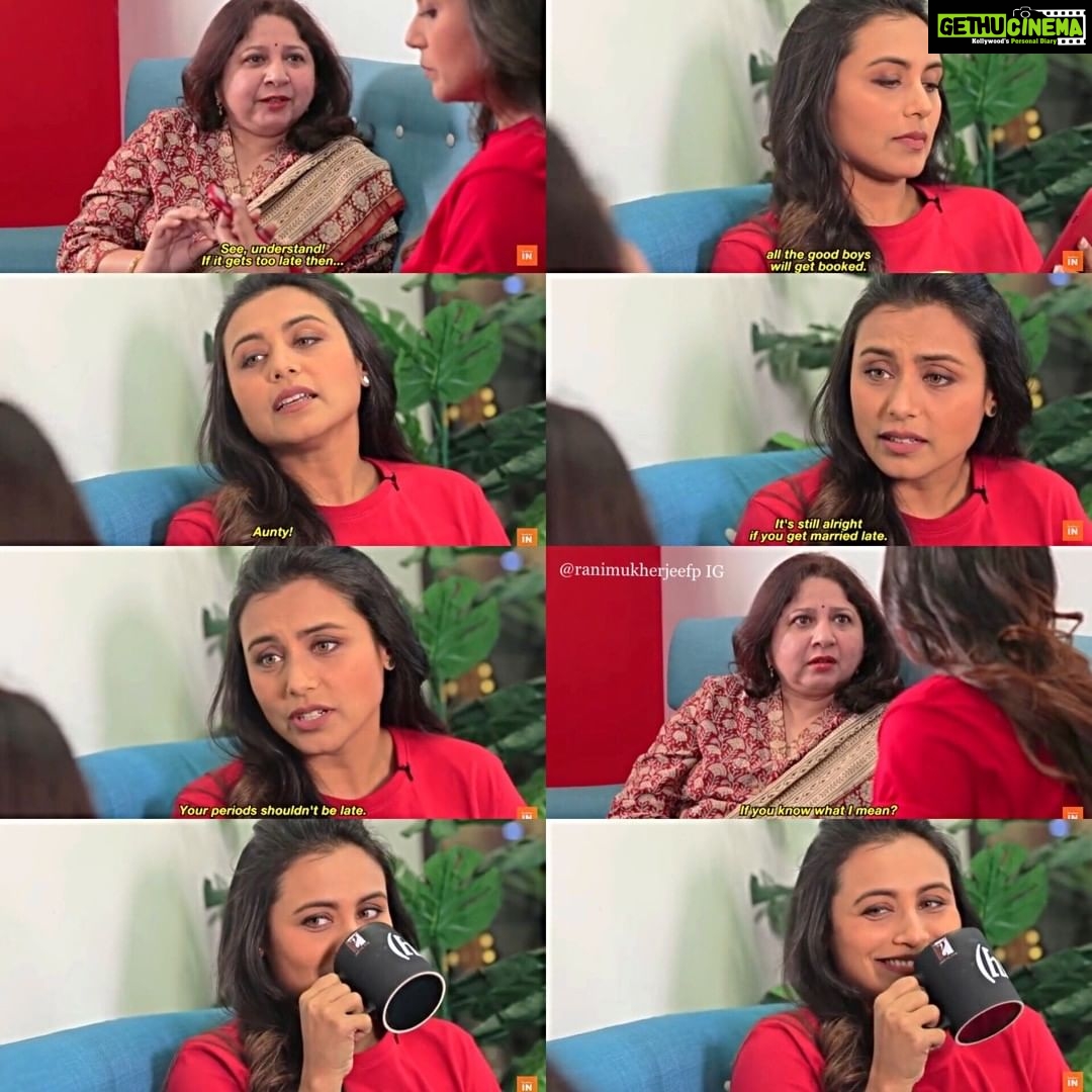 Rani Mukerji Instagram - YASS QUEEN! Rani be hitting back at those parlor aunties and killing the game! Omg this one was too funny, love her 😍! Sorry I’ve been inactive, also going to india in 6 days!! credits to @buzzfeedindia india for content ❤️