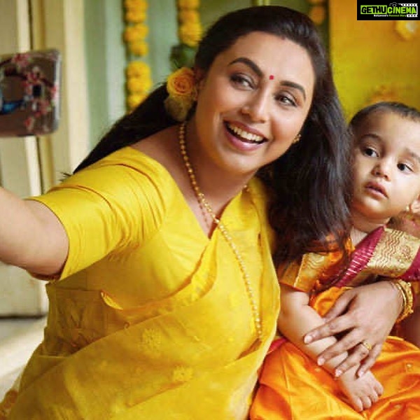 Rani Mukerji Instagram - I'm sure by now everyone has seen these images but DAILY REMINDER THAT MS CHATTERJEE VS NORWAY IS COMING MARCH 2023! So excited for the trailer! The Romantics update: literally so shocked Adi is giving this much material. So so so incredibly cool, halfway done. Honestly really connected to why I loved Bollywood in the first place.
