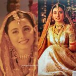 Rani Mukerji Instagram - Our beautiful dulhan, Tina❤️. Gish this was and is my favorite bridal look of Rani, its always how I’ve thought of the ideal Indian bride because we watched KKHH so many times it became engrained in my head. This character and outfit means so much to me I cannot 😭❤️ @karanjohar @manishmalhotra05