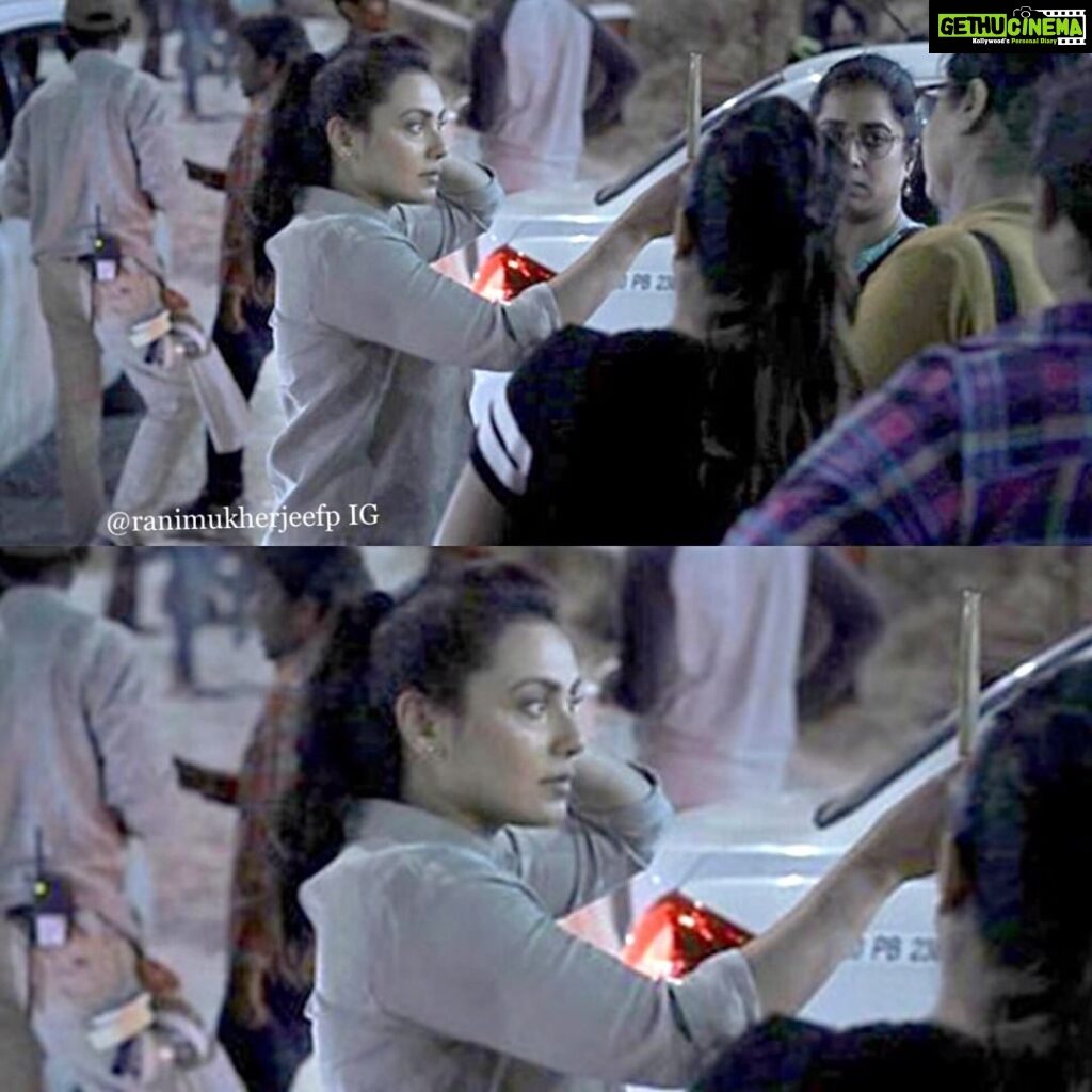 Rani Mukerji Instagram - NEW PICS OF RANI ON SETS OF MARDAANI 2! Mashallah, look how gorgeous she looks, I love her 💓! I cant wait, I really cannot wait I love that we are seeing more BTS pics. So sorry loves Ive been inactive, I had so many exams and stuff going on and I cannot log into my instagram still so I am posting thru my phone browser not the app. Someone help me 🤲🏽 Mumbai, Maharashtra
