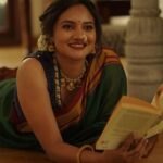 Ranjani Raghavan Instagram - ಶೋಭಕೃತ್ ನಾಮ ಸಂವತ್ಸರದ ಶುಭಾಶಯಗಳು🌱🌿 ಹೊಸ ವರ್ಷ ಹೊಸ ಹರುಷ ತರಲಿ🌻 #happyugadi #ugadi2023 Saree and blouse : @nerige.story Conceptualised : @shashanksivapurapu Styling : @poojanadig Photos : @chitrapriyadarshini Hair and Makeup: @makeupstoriesbyyashaswini