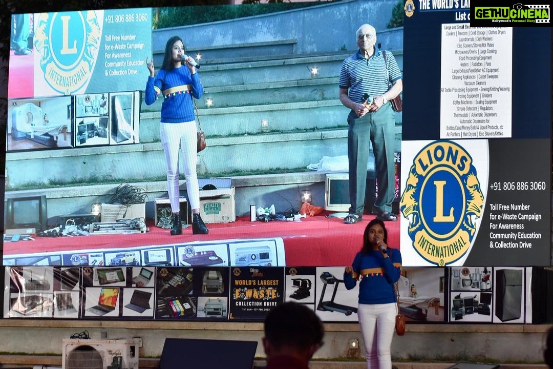 Ranjani Raghavan Instagram - E-waste management campaign is definitely a great initiative taken by @lionsclubs. It was a learn-educate evening for me. Are you aware about e waste? Its problems and solutions?