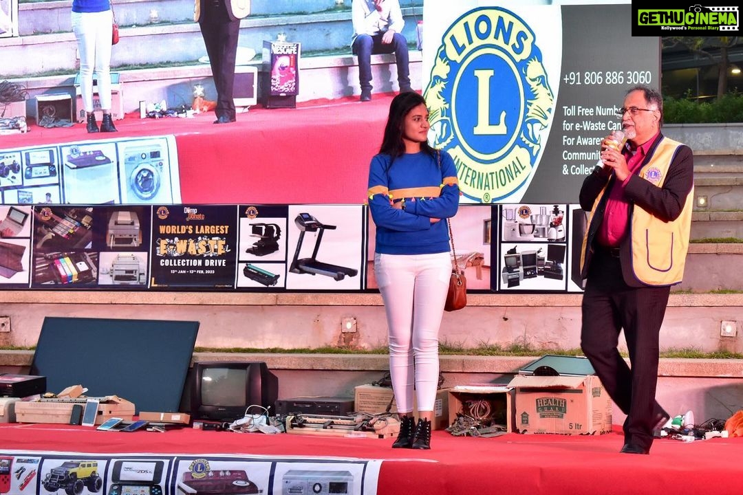Ranjani Raghavan Instagram - E-waste management campaign is definitely a great initiative taken by @lionsclubs. It was a learn-educate evening for me. Are you aware about e waste? Its problems and solutions?