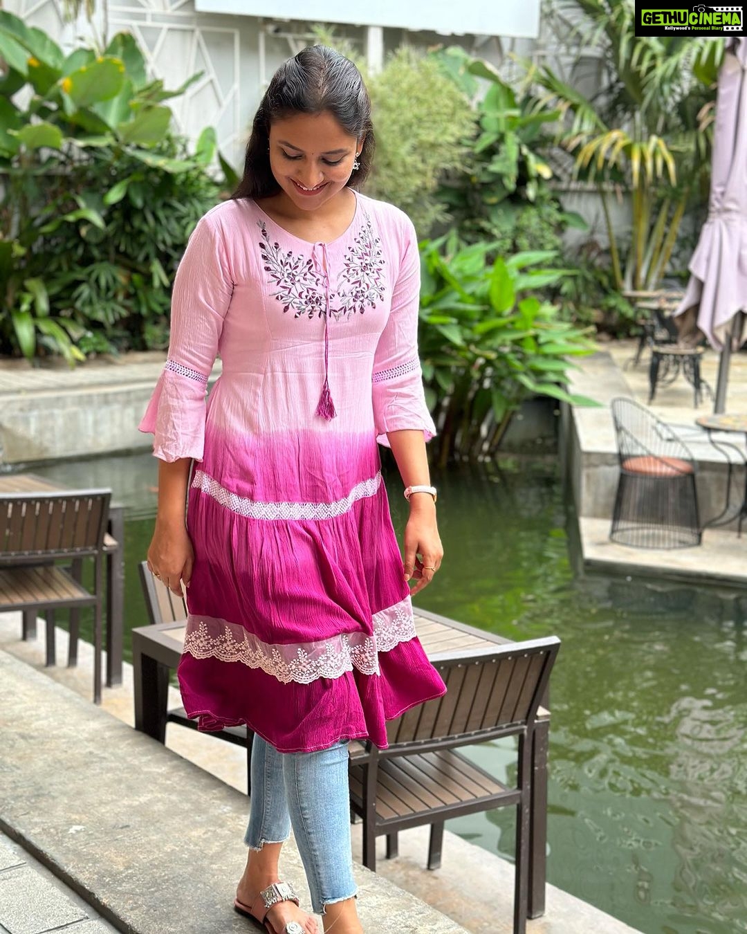 Ranjani Raghavan Instagram - Weekend vibe-su🌸 ನಿಮ್ದೇನ್ plan-su😉