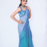 Ranjani Raghavan Instagram - 🦋🦋🦋 * * Wearing - @shimmer_designer_studio Styling - @style_diary_by_namratha PC @pkstudiophotography mua - @makeoverby_kavyamalnad Jewelry @trendzzz___point Hair - @hairstylistchaithra