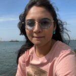 Ranjani Raghavan Instagram - Hello from @lisbon .. #lisbon #birthdaytrip #birthdaylive #atlanticocean