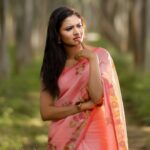 Ranjani Raghavan Instagram - ಹೆಣ್ಣಿಗೆ ಸೀರೆ ಯಾಕೆ ಅಂದ..🤔🥰 🎼🎵 Saree - @sumareddydesignhouse MUA - @bindusadashiv Photography- @suchigowdru