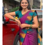 Ranjani Raghavan Instagram - ಗೌರಿ ಗಣೇಶ ಹಬ್ಬದ ಶುಭಾಶಯಗಳು🌸❤️ 🥻 - @rkr__collections 💎 - @reflectionblingbox 📸 - @sara.annaiah 🥰