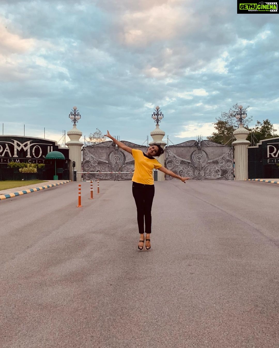 Ranjani Raghavan Instagram - 🐥 PC - @iamruthamurthy Ramoji Film City