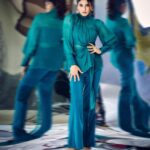 Raveena Tandon Instagram - The Devil and the Deep SeA.. #aquarules Outfit - @labelamoda.in @dewandbloom Earrings - @minerali_store Rings - @misho_designs @azgaofficial @minerali_store Footwear - @eridani.in Styled by @poojagulabani Glam by @sshurakhan Clicked by @rohnpingalay Managed by @reemapandit Mumbai, Maharashtra