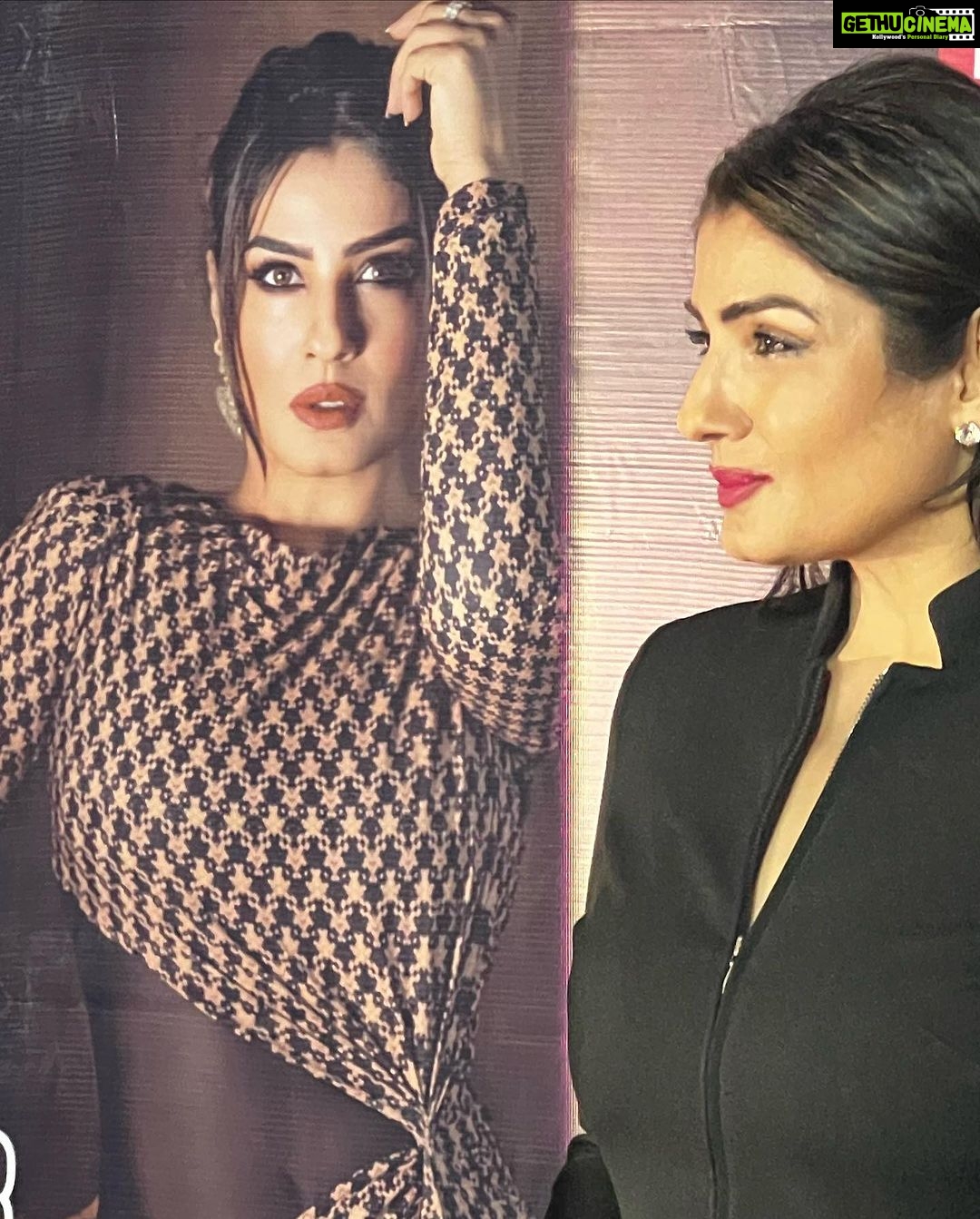 Raveena Tandon Instagram - ♥️ August 23 #SocietyAchievers #magazinecover #unveiling #covergirl #societymagazine #legendsandachievers #entertainment #films #magazine