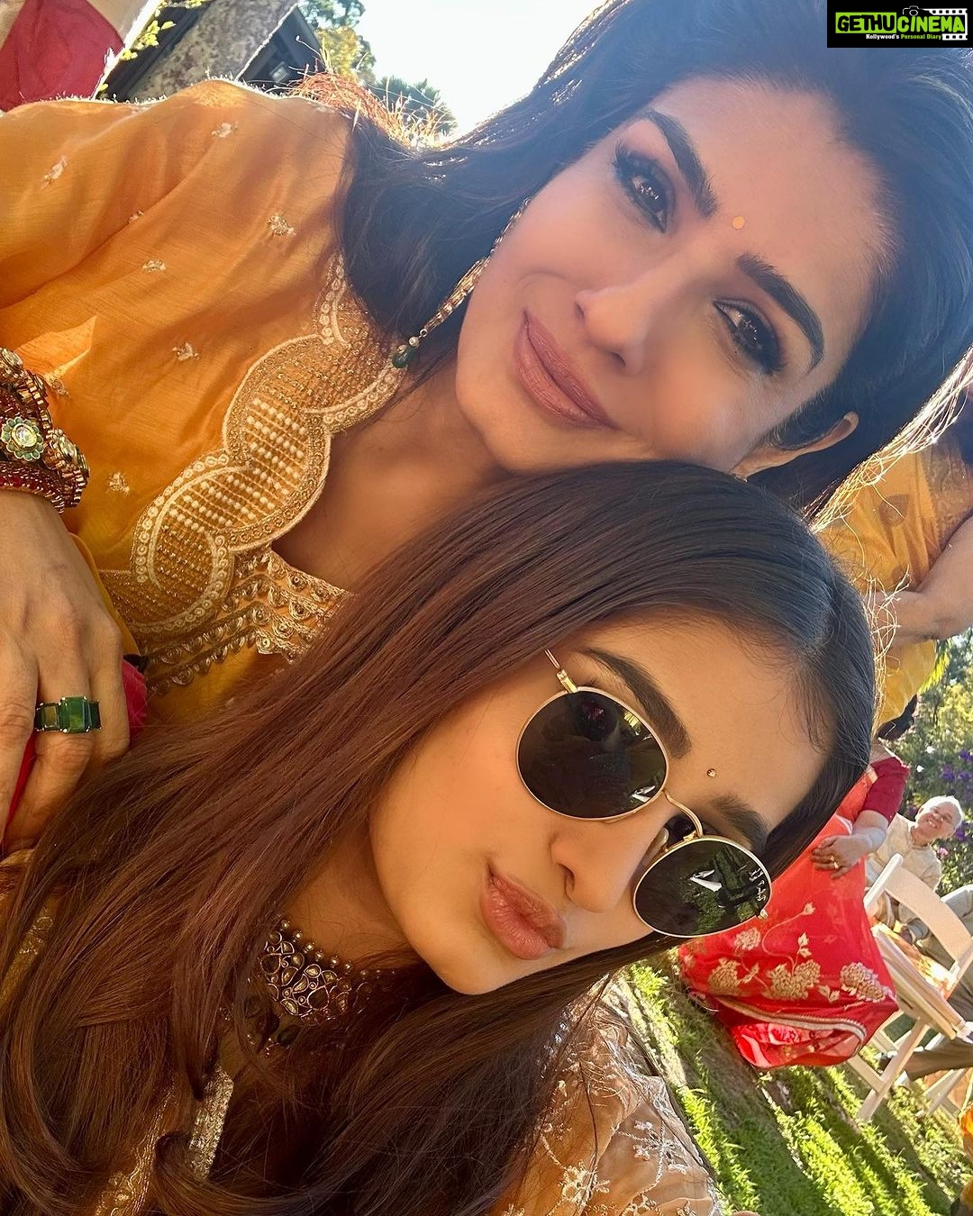 Raveena Tandon Instagram - Wedding Wows!!! #haldi 💛♥️ #aussiewedding 💛