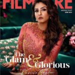 Raveena Tandon Instagram - #Repost @filmfareme with @use.repost ・・・ “I wanted to push the boundaries and see what more I could do. And I’ve enjoyed every challenge that has come my way!” Meet our iconic June Cover Star – the power-house performer and the heart-throb of millions Raveena Tandon – who continues to captivate hearts and rule the marquee with her ground-breaking performances! Honoured with the prestigious Padma Shri award, the actor par excellence has always been an inspiration and a role model, leading by example. Starring in some of the highest box office grossers, as well as some of the most critically-acclaimed films, her success run continues even on OTT! In an exclusive interview with our Editor Aakanksha Naval-Shetye, the ravishingly beautiful Raveena Tandon gets candid about making brave choices on screen and off it! Read our Cover Story with the stunning diva and much more in the June - Fashion and Beauty Issue of Filmfare Middle East! Interview by : @aakankshanaval_aksn Photographer : @rohnpingalay Hair & Makeup : @shuraakhan Outfit : @chiselbymr Jewellery : Mozatti Styled by : @surinakakkar Assisted by : @poojagulabani Pic courtesy : @netflix_in Artist managed by : @reemapandit Cover design : @iamitcreates . . #raveenatandon #filmfaremiddleeast #ffme #ffmecoverstar #coverstar #coverstory #cover #exclusive #june #coverlaunch #magazine #iconicdiva #ffmesocialnight #socialnight2023 #socialnight #bollywood #bollywoodstar #iconicactor #aranyak #kgf #kgfmovie #ott #netflix #star #nationalaward #padmashree
