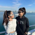 Raveena Tandon Instagram - Always trippin’ together .. #traveldiaries #rashaandi #adventures #ourplanet #whalewatching #goldcoast