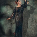 Raveena Tandon Instagram - In the darkness of the night… 🖤 Outfit : @estera_trends Earrings : @thehouseofmbj Rings : @jet_gems Footwear : @monrowshoes @id8mediasolutions Styled by @poojagulabani Glam by @sshurakhan Clicked by @deepak_das_photography Managed by @reemapandit Mumbai, Maharashtra