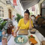 Reenu Mathews Instagram - For the love of Greek cuisine 🧿 . . #foodstagram #reenumathews #greektatziki Vienna, Austria
