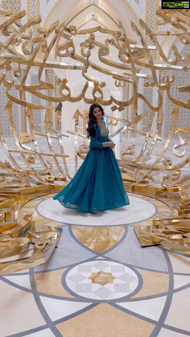 Reeshma Nanaiah Instagram - Majestic moments #inabudhabi ✨ @visitabudhabi @qasralwatantour Qasr Al Watan